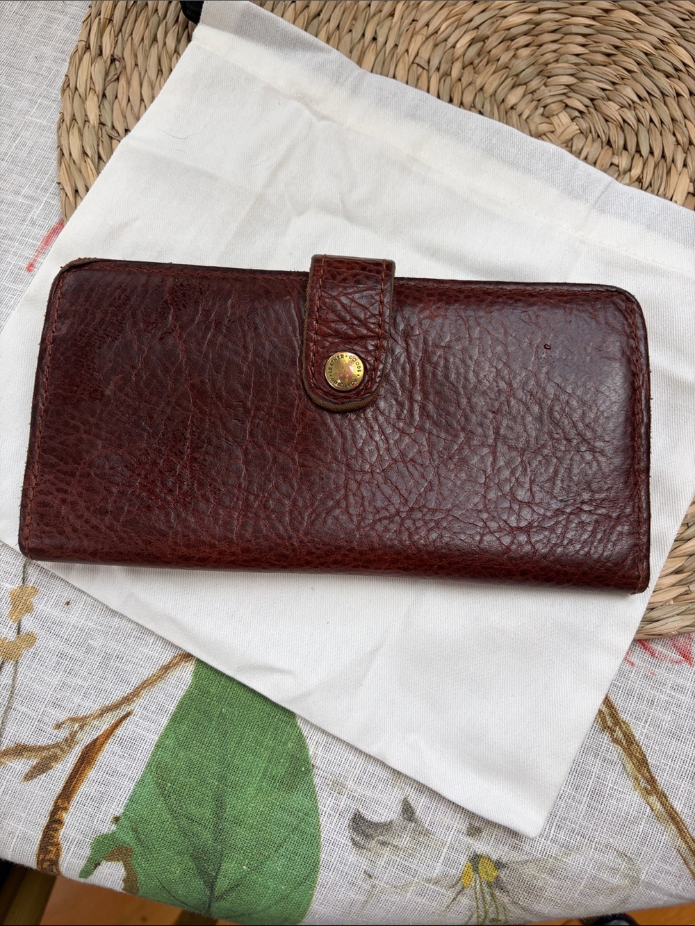 Portland leather wallet